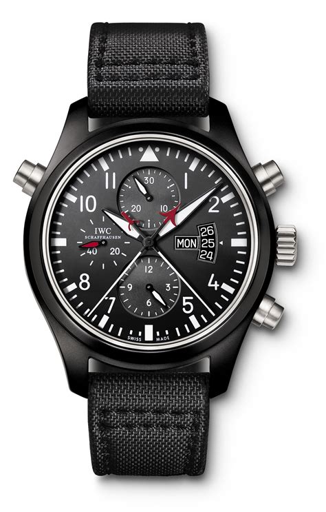 iwc top gun double chronograph price|chronograph top gun edition.